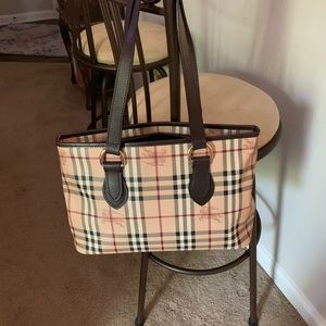 Burberry Haymarket Regent Medium Tote